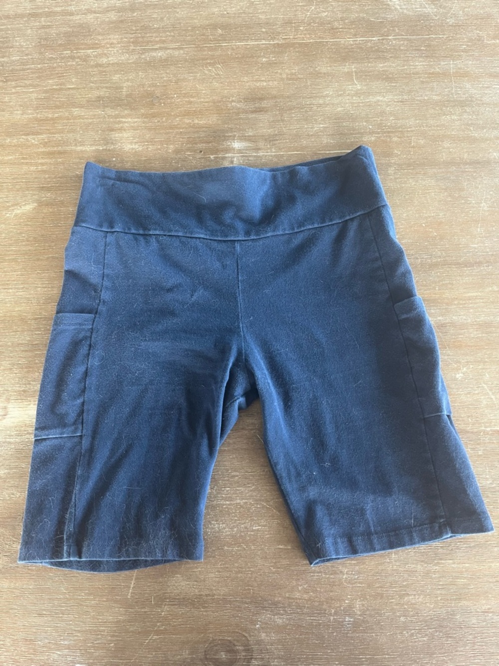 Women’s High-Rise Black Athletic Shorts